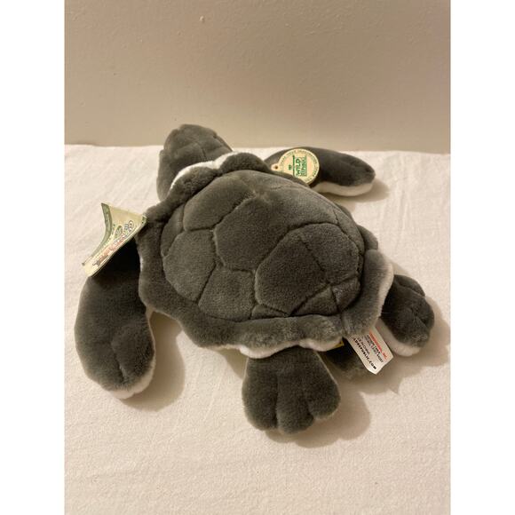 Wild Republic Cuddlekins Plush Sea Turtle 8" Soft Toy Tags 2007‎ - Picture 5 of 10